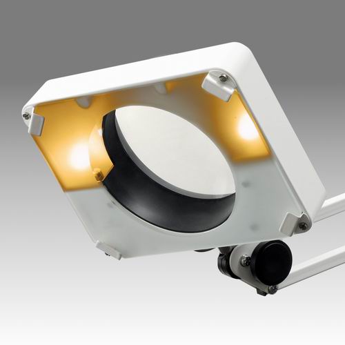 Lupa stojánková - kosmetická s čočkou průměru 110 mm s halogenovým osvětlením - LS 02H20 K - D 443